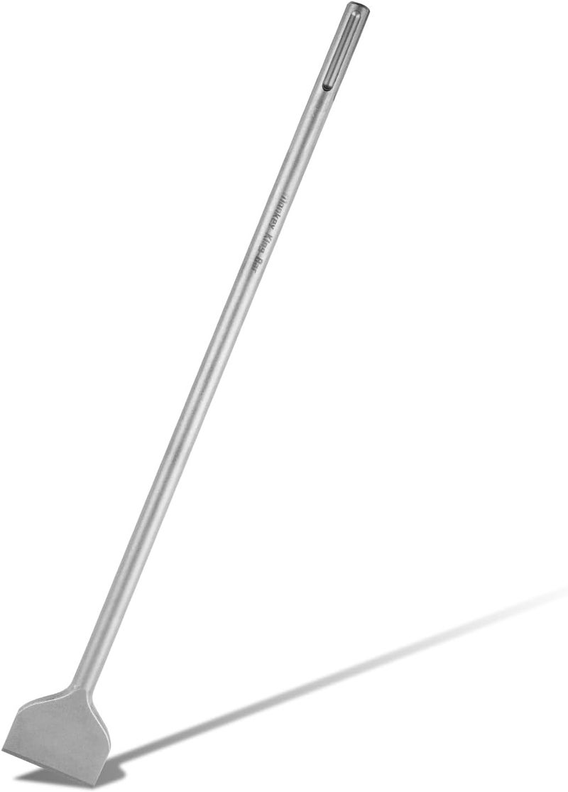 Monkey King Bar MonkeyKingBar-SDS Max Bits Flat Chisel 24"X3"(600 * 75MM) Long shank- Demolition Hammer Chisel for Concrete Breaker, Stone Removal, Brick Chipping - Image 1